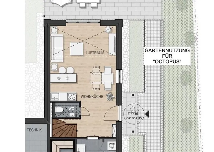 Lägenhet Hummergrund Octopus Böhl